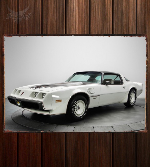 Металлическая табличка Pontiac Firebird Turbo Trans Am Металлическая табличка Pontiac Firebird Turbo Trans Am